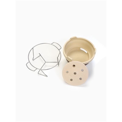 УЦЕНКА Тандыр настольный, керамический, 21×16 см, без решётки