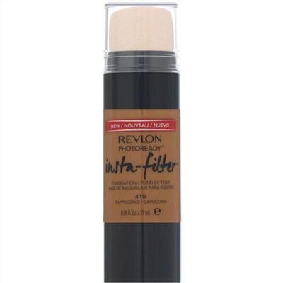Revlon, Тональная основа Insta-Filter, PhotoReady, оттенок 410 «Капучино», 27 мл