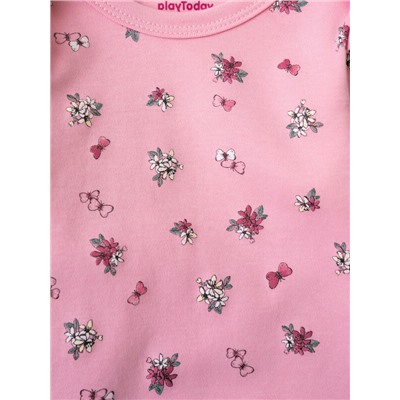 Боди детское трикотажное для девочек, 3 шт в комплекте