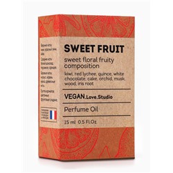 Парфюмерное масло женское VEGAN.Love.Studio Sweet Fruit, 15 мл (по мотивам Fantasy (B.Spears)