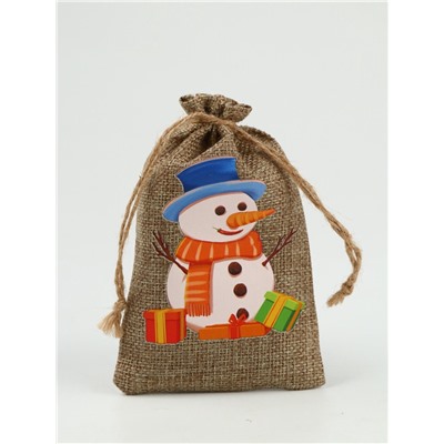 Чай чёрный в холщовом мешке «Весёлого нового года», 30 г