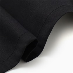 Скатерть «Этель» Home, 146×220 см, чёрная, 100% хлопок, саржа 190 г/м²