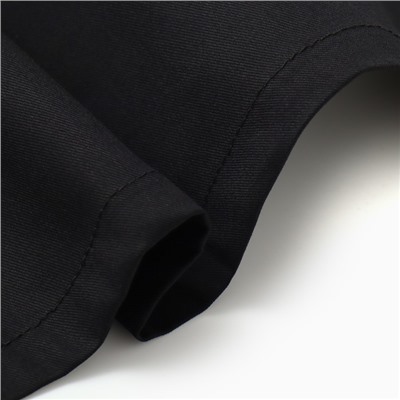 Скатерть «Этель» Home, 146×220 см, чёрная, 100% хлопок, саржа 190 г/м²