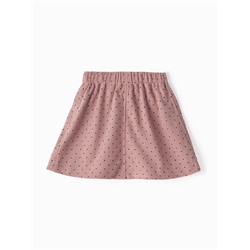 Юбка детская Крошка Я «Горошек», рост 74-80 см, розовая