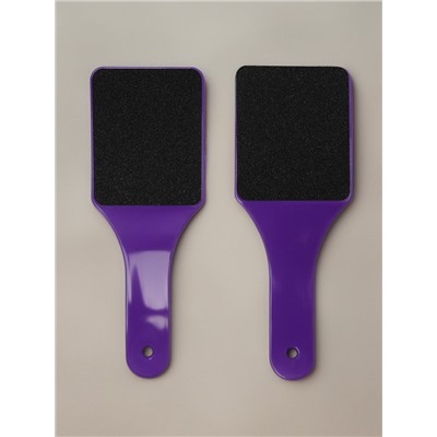 Пилка для пяток, эргономичная, наждачная, двусторонняя, 15 см, МИКС