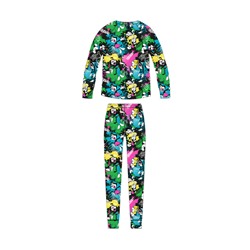 Термокомплект трикотажный для девочек: брюки, толстовка