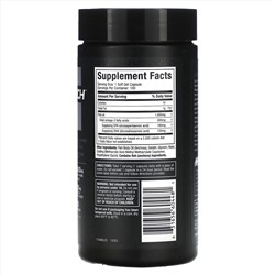 Muscletech, Platinum 100% Omega Fish Oil, Essential (серия), рыбий жир с омега-3 жирными кислотами, 100 мягких желейных капсул
