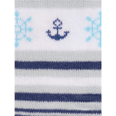 Omsa Колготки OMSA kids Collant 13P65-2 с рисунком (штурвал-полоски)