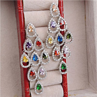 Акц -12% Серьги на гвоздиках арт. NS13 1563-2 (id 219261)