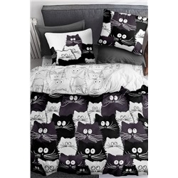 КПБ PAVLine Коты Компания вид 1 бязь 1,5 спл НАТАЛИ, 986833