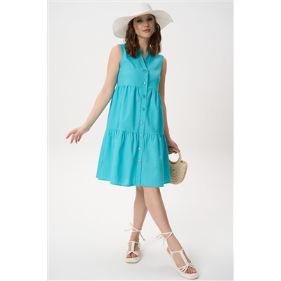 Сарафан Жаркое лето (бирюзовый)