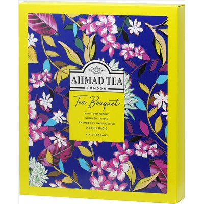 AHMAD TEA. Новый год. Ассорти Чайный букет (в ассортименте) карт.упаковка, 20 пак.
