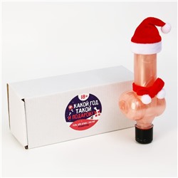 Гель для душа «Какой год, такой и подарок», 300 мл, аромат ягодный пунш, 18+, Чистое счастье