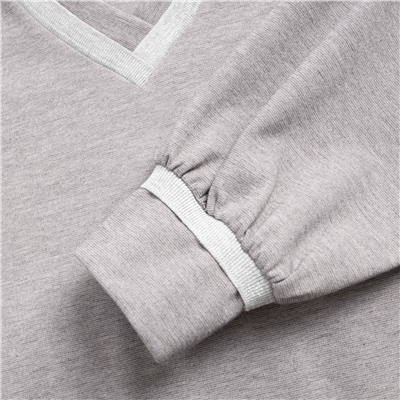 Свитшот со швами наружу, Успех в руках (серый)