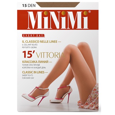 Колготки MiNiMi Vittoria 15 den (daino, 5)