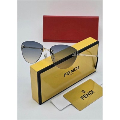 Набор женские солнцезащитные очки, коробка, чехол + салфетки #22944765