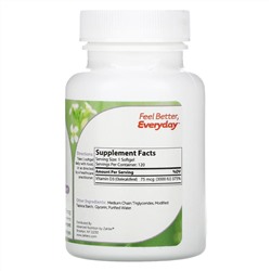 Zahler, Vitamin D3, Advanced D3 Formula, 75 mcg (3,000 IU), 120 Softgels