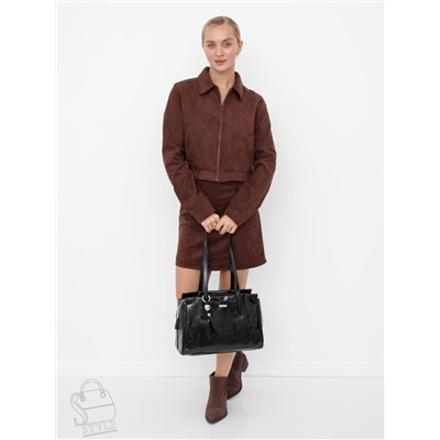 Сумка женская  51150L black Velina Fabbiano-Safenta  в Новосибирске