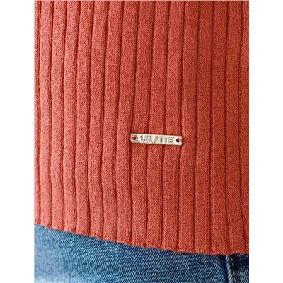 Джемпер тонкой вязки из вискозы с нейлоном