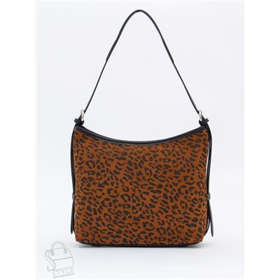 Сумка женская кожаная 8551VGF leopard Viteli Grassi в Новосибирске