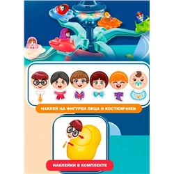 Интерактивная игрушка Музыкальная карусель аттракцион, Самолетики