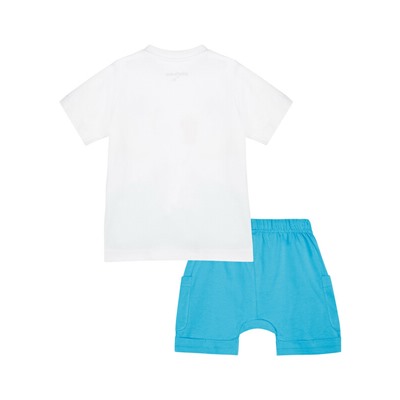 Комплект детский трикотажный для мальчиков: фуфайка (футболка), шорты