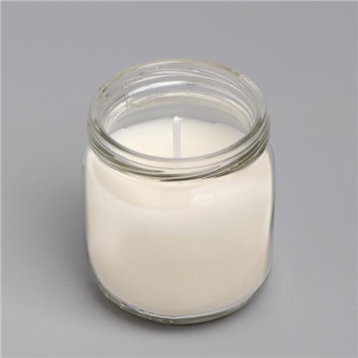 Ароматическая свеча в банке «Ванильный десерт»