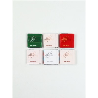 Шоколад новогодний молочный «Почта», 6 шт., 5 г