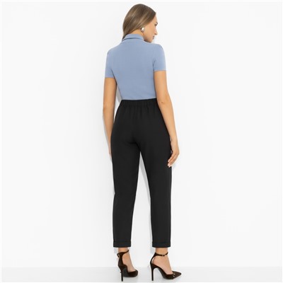 Брюки с карманами, Модный инстинкт (чёрные)