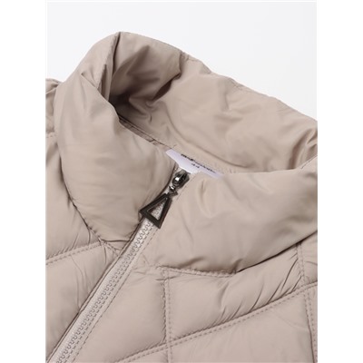 Жилет женский демисезонный на молнии Collorista, молочный, размер 42