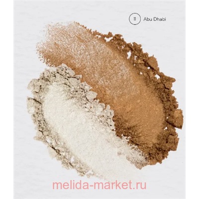 Monic Beauty Тени запеченные Satin Touch Wet@Dry тон 11 Abu Dhabi