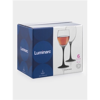 Рюмка стеклянная «Домино», 65 мл, 6 шт.