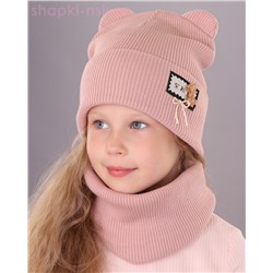 02-97-M Комплект (колпак+снуд) (52-54)