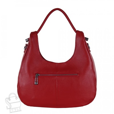Сумка женская кожаная 6087Q red Polina&Eiterou