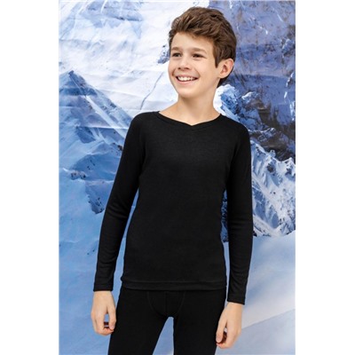 Джемпер для мальчиков Термо 623320 (Черный)