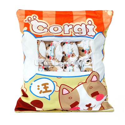 Игрушка -Антистресс "Подушка с Корги"