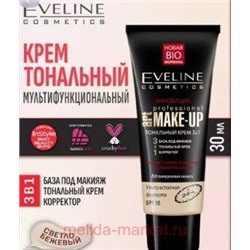 Eveline Тональный Крем ART MAKE UP Светло-бежевый 40мл