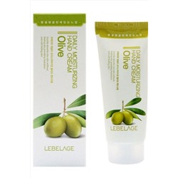 Lebelage Увлажняющий крем для рук с маслом оливы / Daily Moisturizing Olive Hand Cream, 100 мл KRISTALLER, 1114359