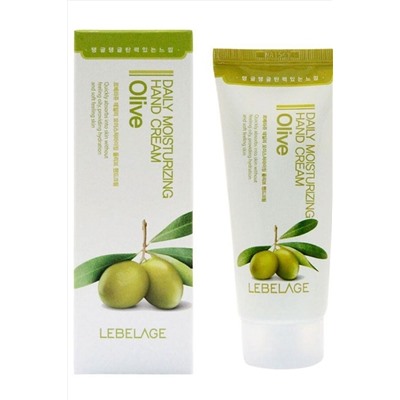 Lebelage Увлажняющий крем для рук с маслом оливы / Daily Moisturizing Olive Hand Cream, 100 мл KRISTALLER, 1114359