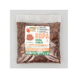 Мульча кора сосны «Рецепты Дедушки Никиты» 3 л фр 0-3