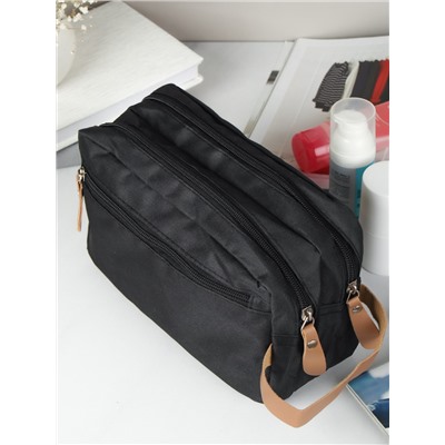 Косметичка 10х25х15 см черный / XN-019BL /уп 150/подарок мужчине