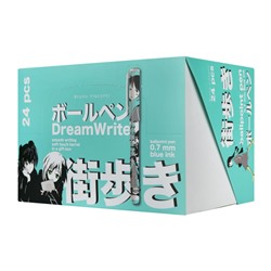 Ручка шариковая 0.7 мм "DreamWrite.Manga Anime. City" синяя в тубе 20-0264/17 Bruno Visconti