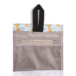 Мешок для обуви Лисы, голубой фон НАТАЛИ, 876425