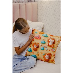 Наволочка декоративная декоративная 1 шт 3D эффект НАТАЛИ, 1209561