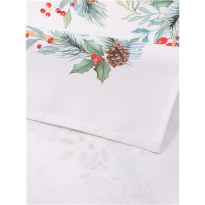 Дорожка новогодняя на стол «Этель» Christmas bells 30×70±5 см, 100% хл, саржа 190 г/м²