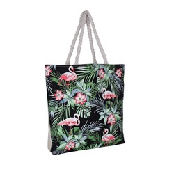 Сумка пляжная на молнии 43х45х8 см / JN001 /уп 1/