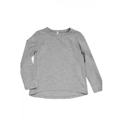 Лонгслив Ксю (Серый меланж)