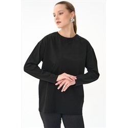 Лонгслив Эшли (чёрный)