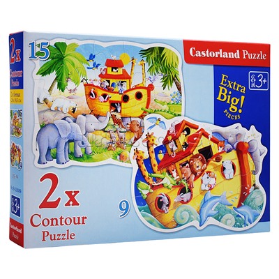 Пазлы 9*15 "Ноев ковчег"