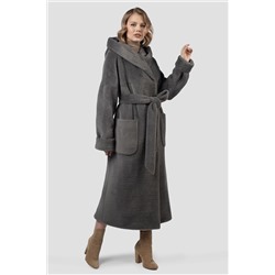 01-12112 Пальто женское демисезонное (пояс)